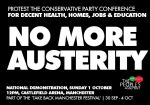 The People's Assembly Protest the Tory Party Conference Manchester 2017